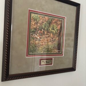 Bev Doolittle West Fork Pintos-matted and framed-open edition print